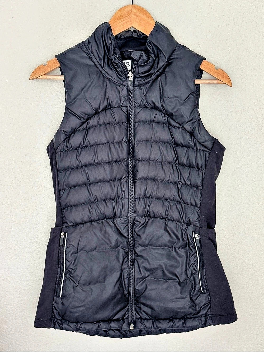 Lululemon Down For It All Vest Black Size 8 Goose Down Puffer Running